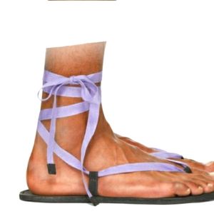 Haider Ackermann Purple Bismuth Anthracite Sandals